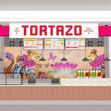 Rendering of a Quick Serve Restaurant